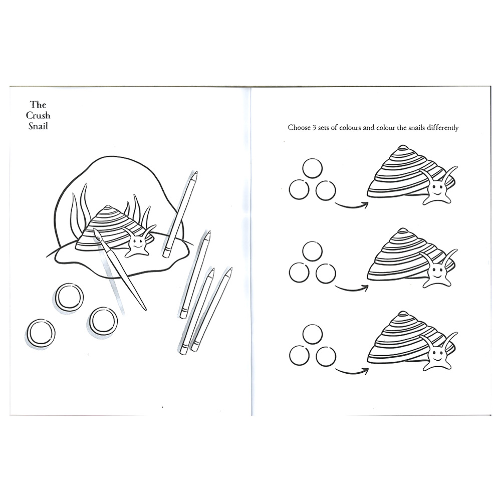 Crab Crush Colouring Book: The Crush Series