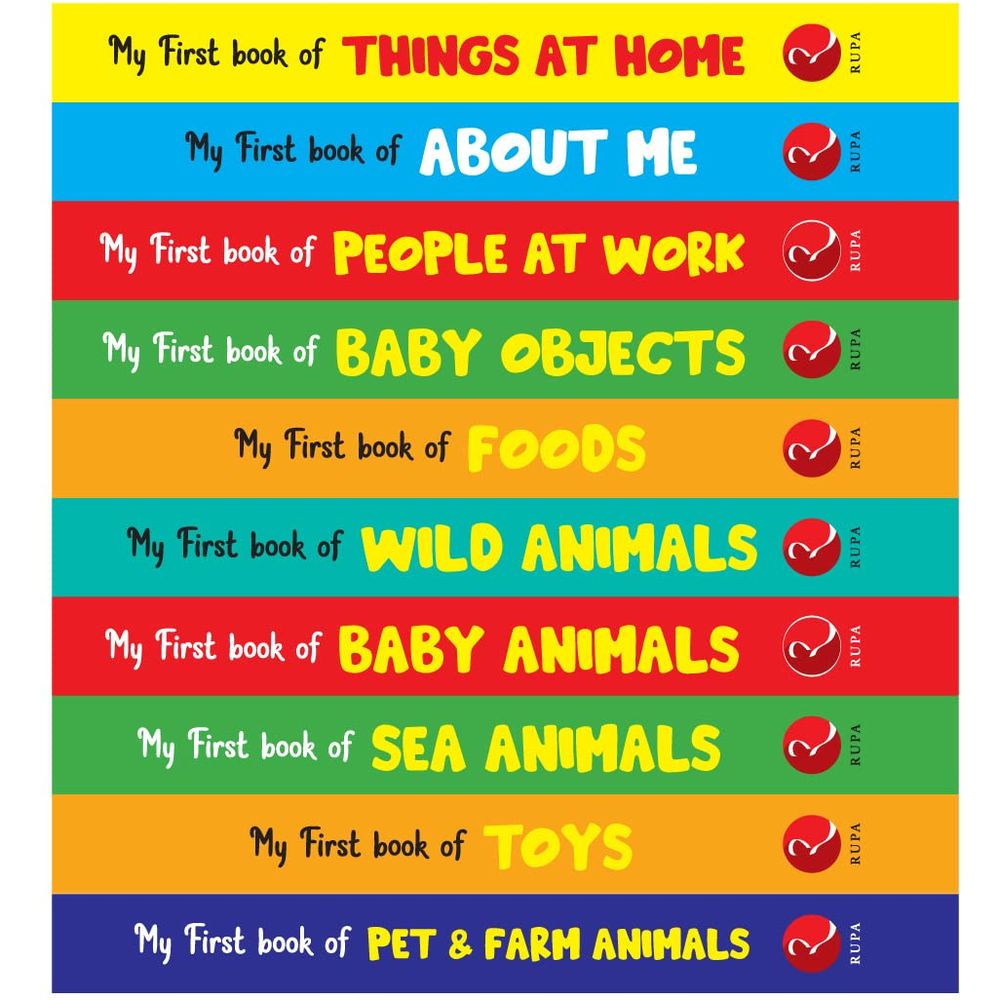My First Library: Box Set of 10 Books - Yellow
