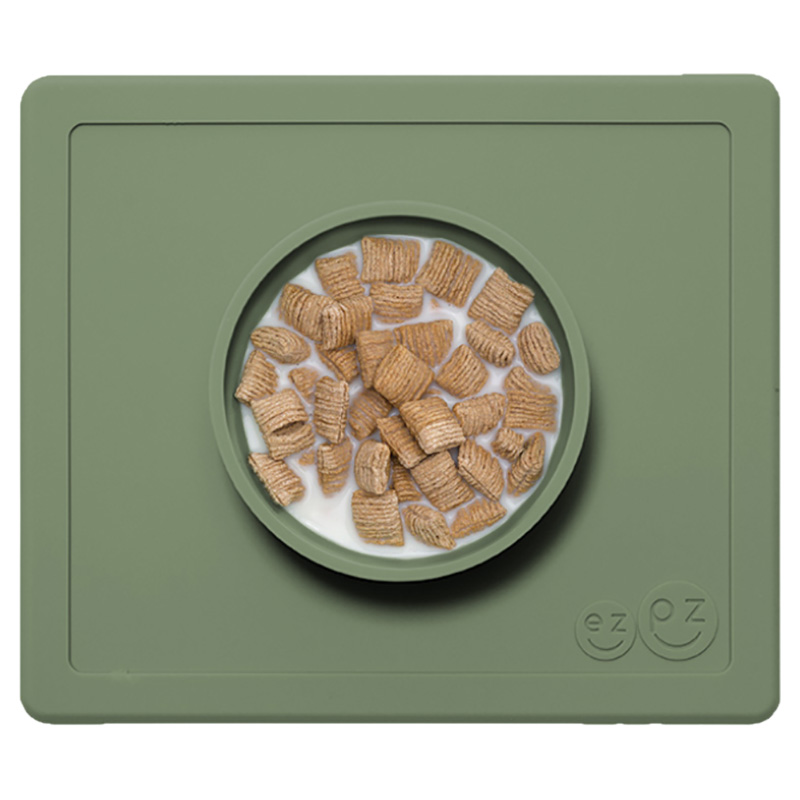 Ezpz - Happy Bowl - Olive