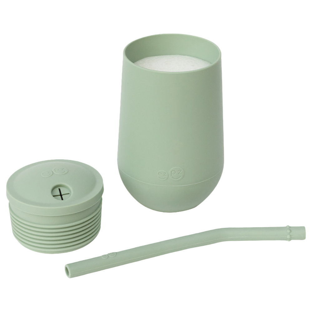 Ezpz - Happy Cup & Straw System - Sage - 236ml