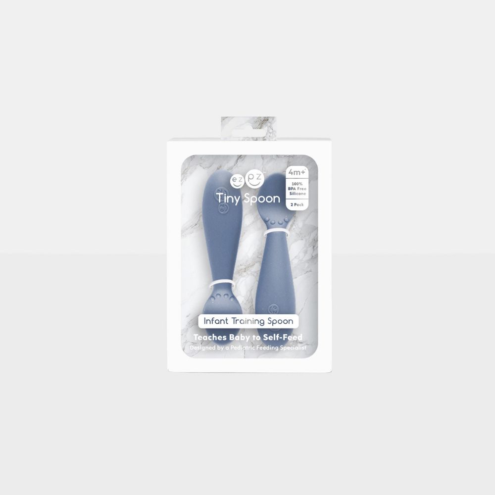 Ezpz Tiny Spoon Set of 2 - Indigo
