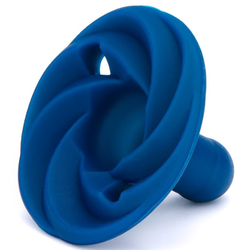 Doddle & Co - Holland Pop Pacifier - Peach/Navy 0-3M (2pcs)