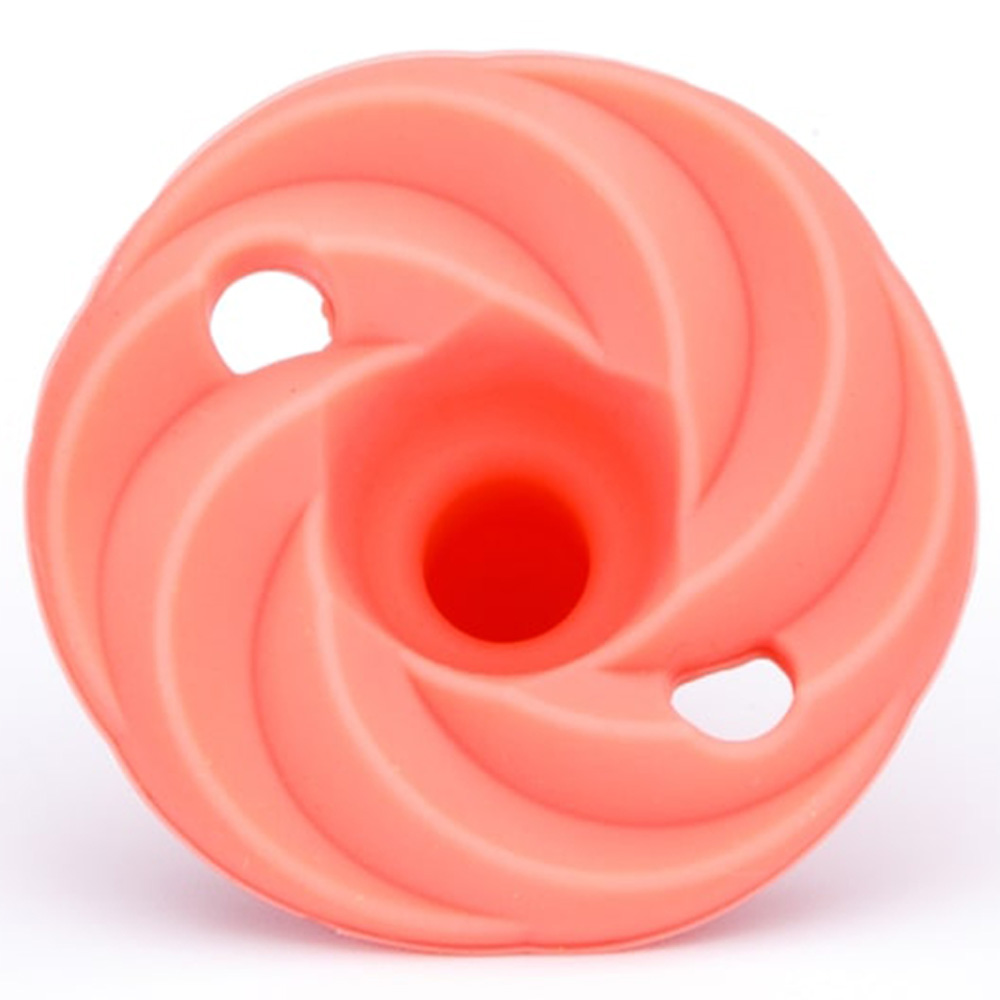 Doddle & Co - Holland Pop Pacifier - Peach/Navy 3M+ (2pcs)