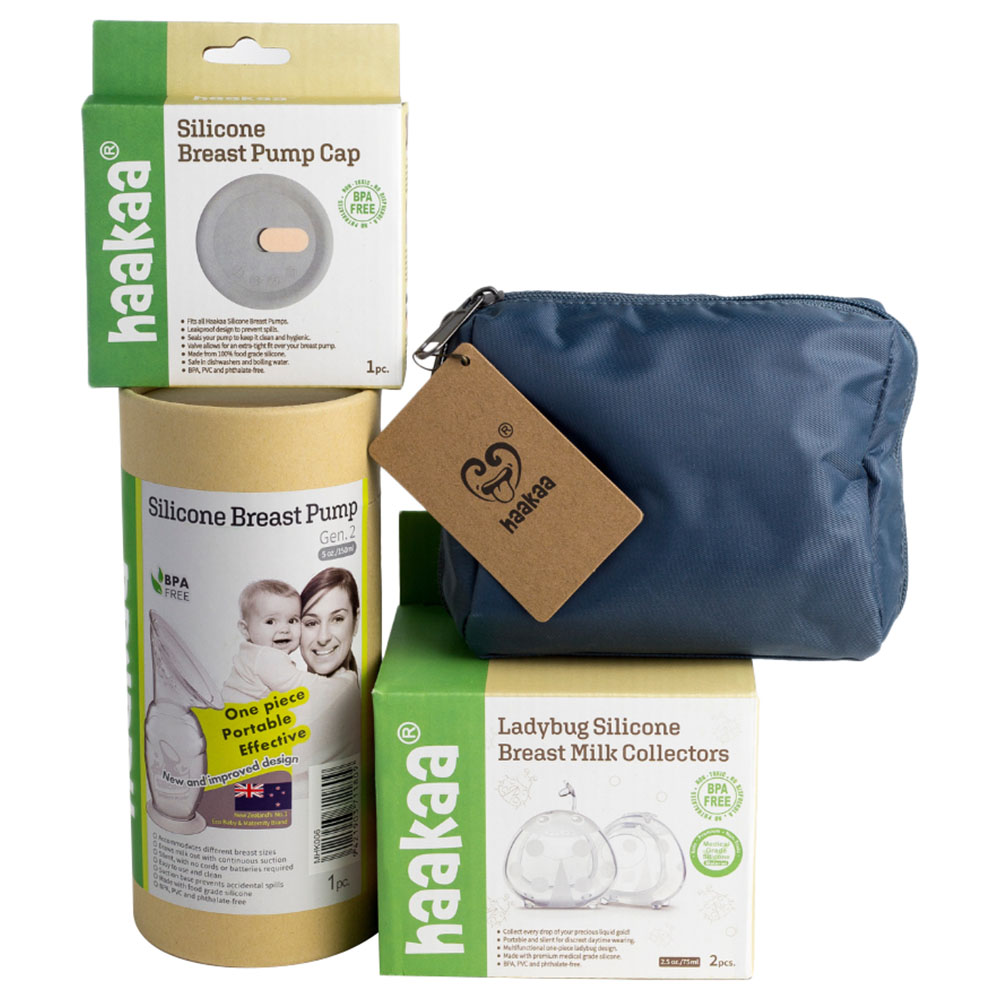 Haakaa - New Mum Breastfeeding Bundle	 (Exclusive)