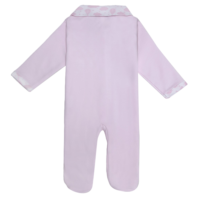Jules & Juliette Charlie Balloon Print Baby Pyjama - Pink