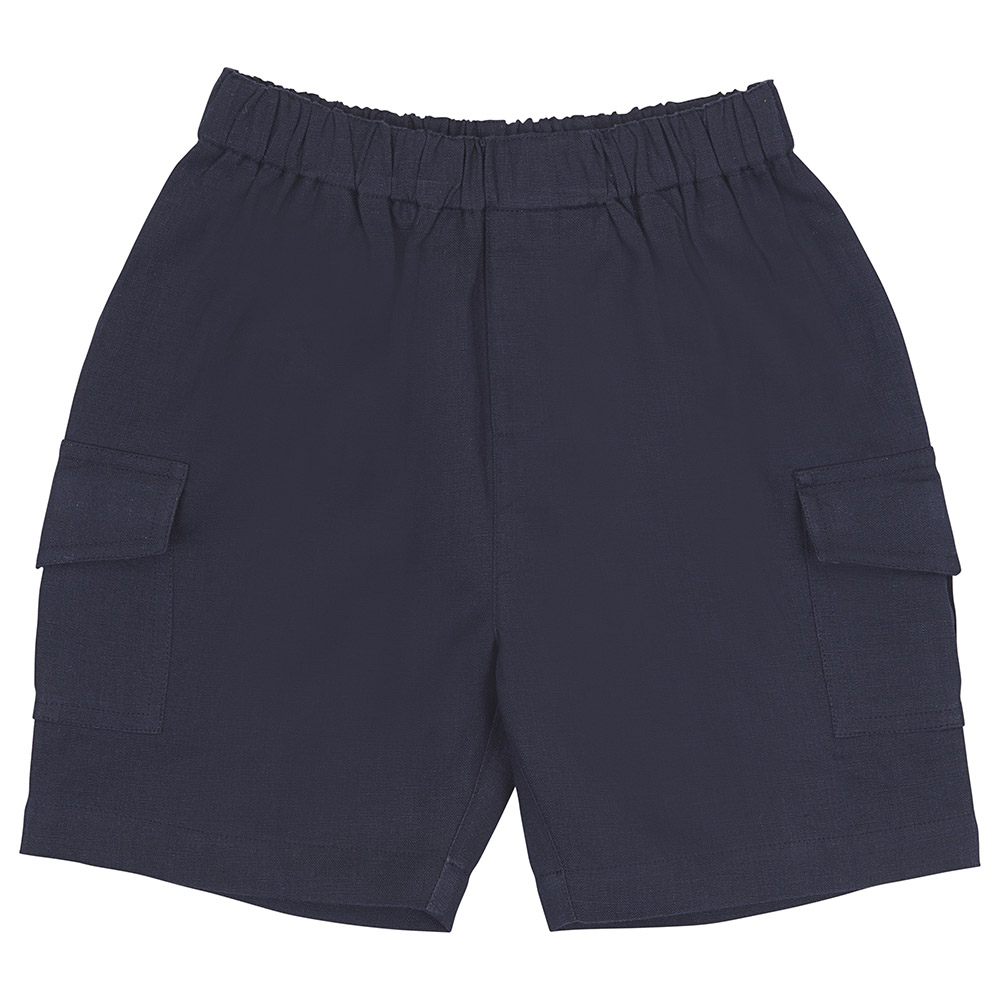 Jules & Juliette Carl Shorts Linen - Blue
