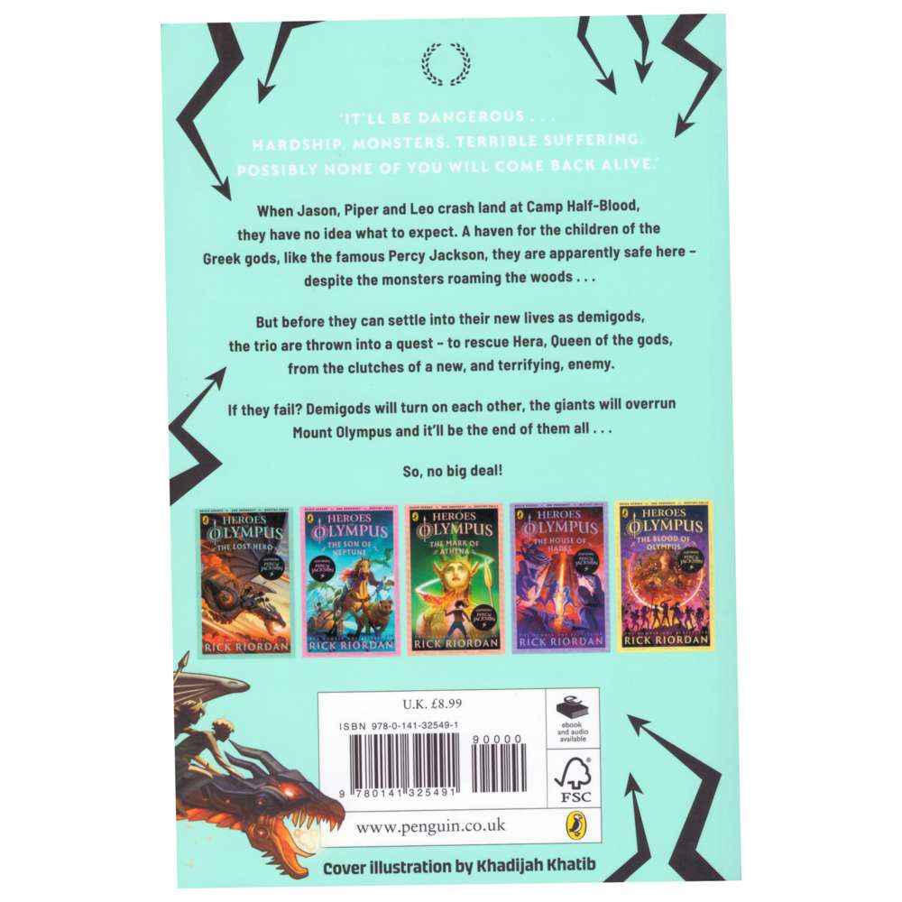 Lost Hero Heroes of Olympus Book 1
