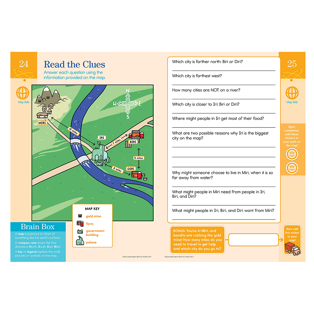 Summer Brain Quest Between Grades 2 & 3