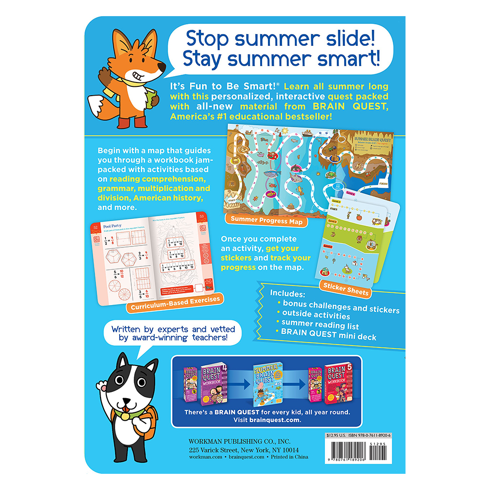 Summer Brain Quest Between Grades 4 & 5