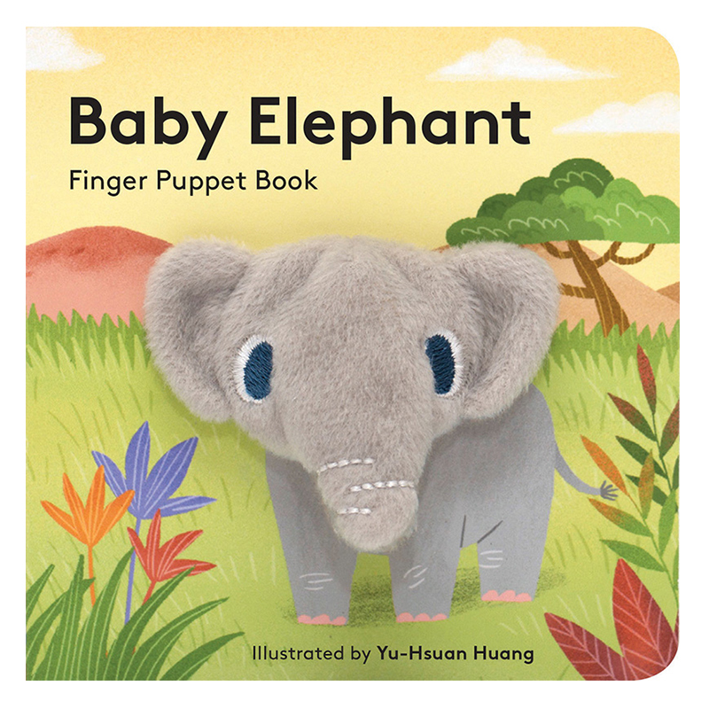 Baby Elephant Finger Puppet Book