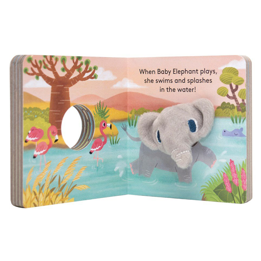 Baby Elephant Finger Puppet Book