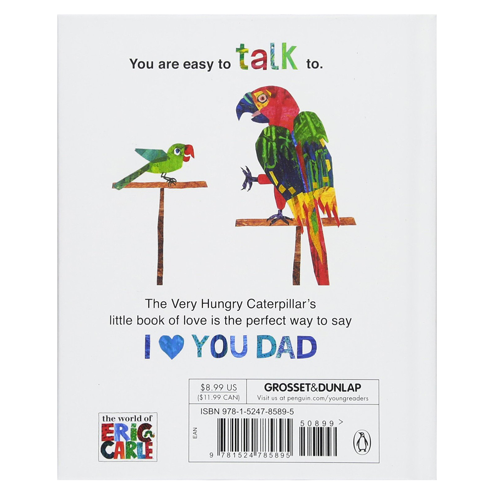 I Love Dad With the Very Hungry Caterpillar