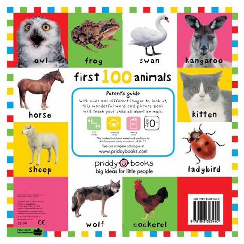 كتب بريدي - أول 100 حيوان