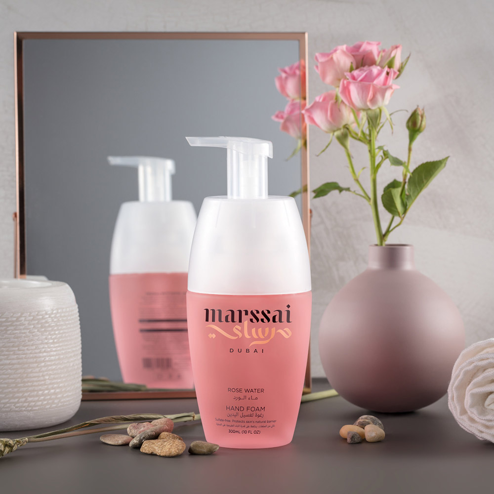 Marssai - Hand Foam Rose Water 300ml