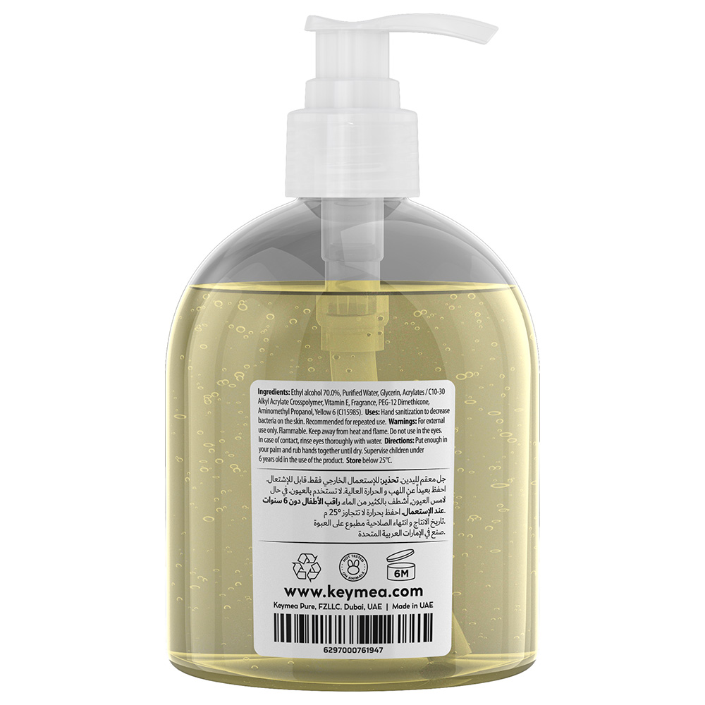 Marssai Instant Hand Sanitizer With Gold 500 ml