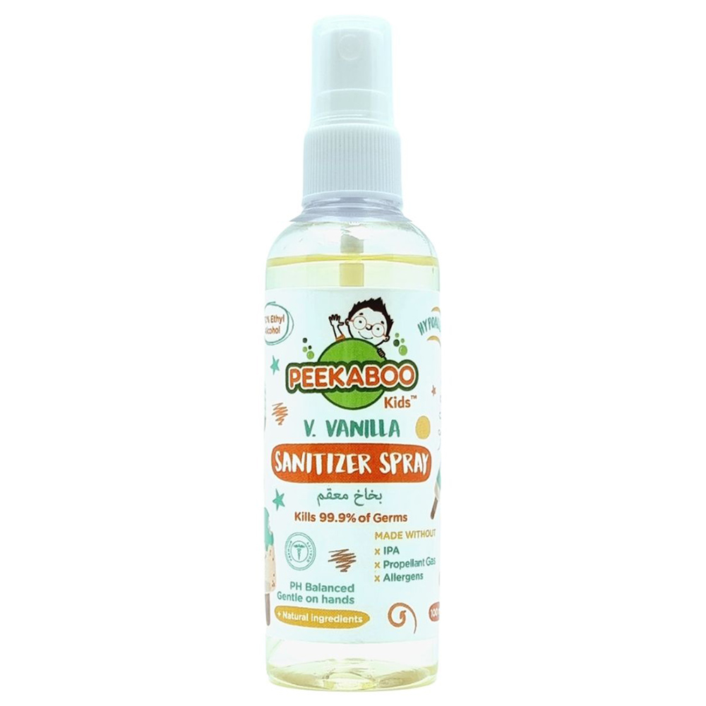 Peekaboo - Kids Hand Sanitizer Spray 100 ml - Vanilla