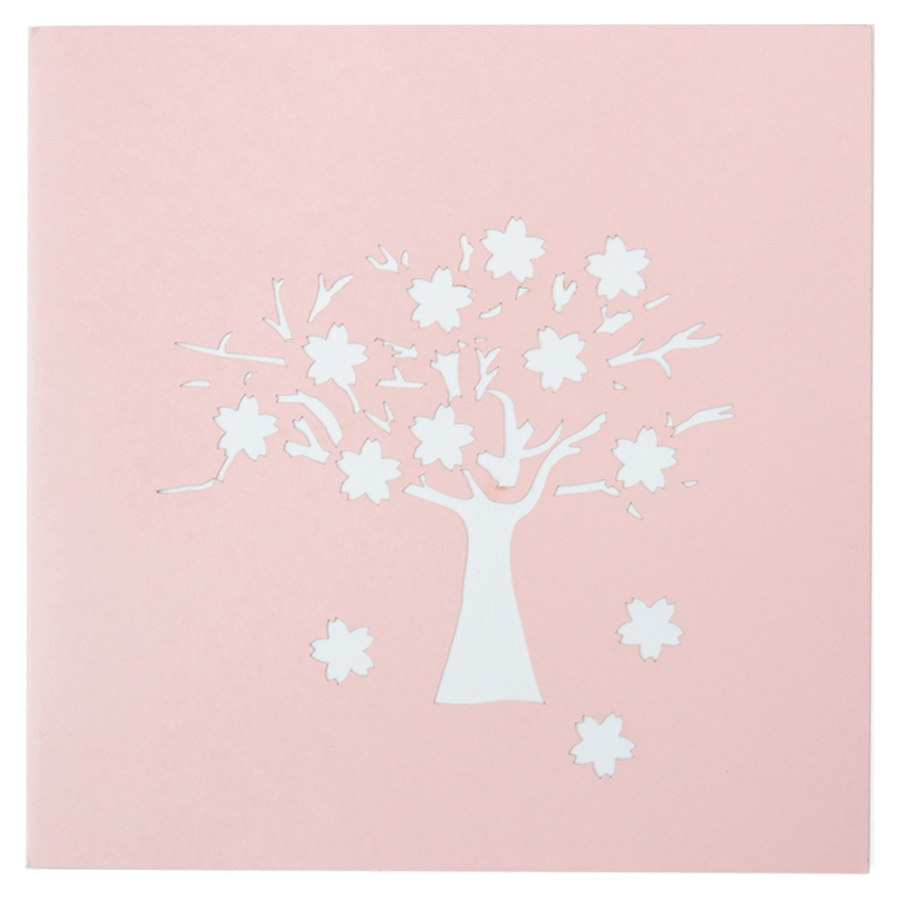 Abra Cards - Pink cherry blossom