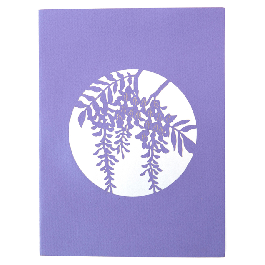 Abra Cards - Lavender Wisteria Tree