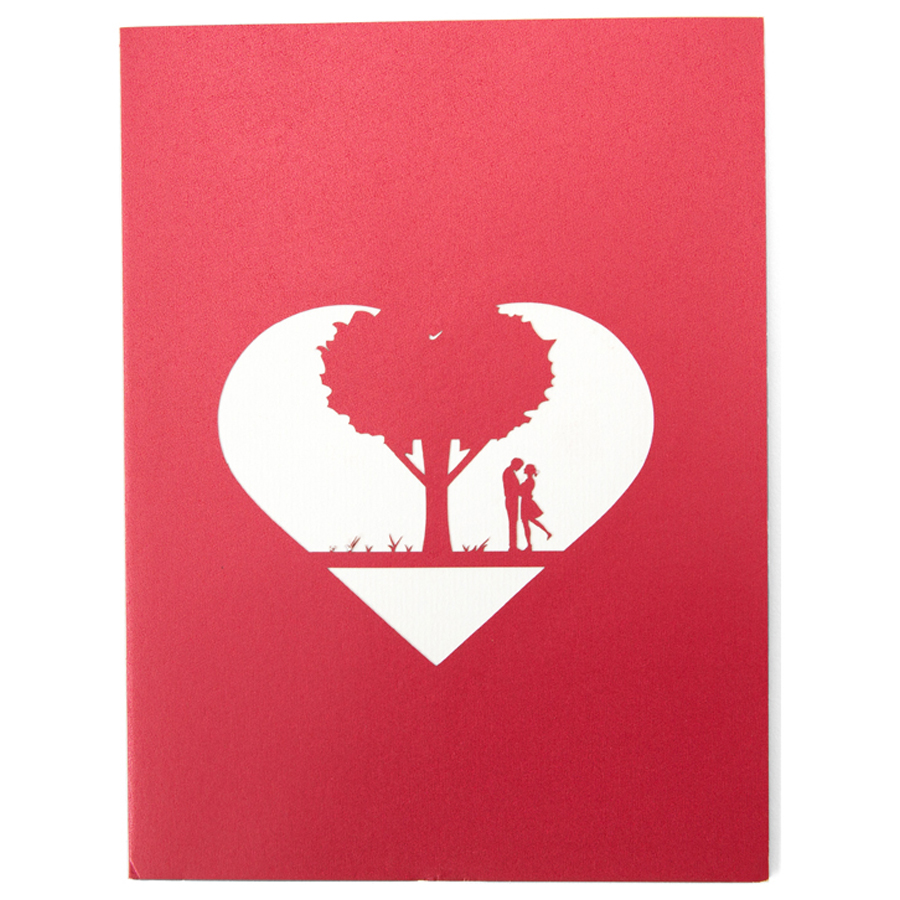 Abra Cards - Red Heart Tree