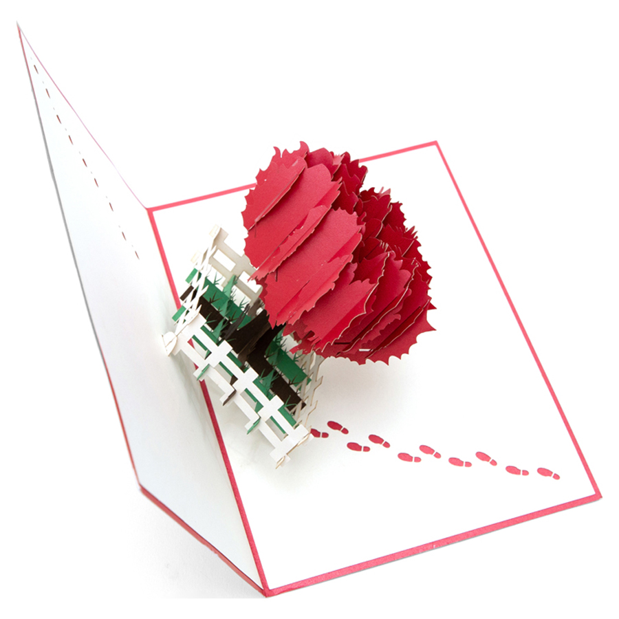 Abra Cards - Red Heart Tree