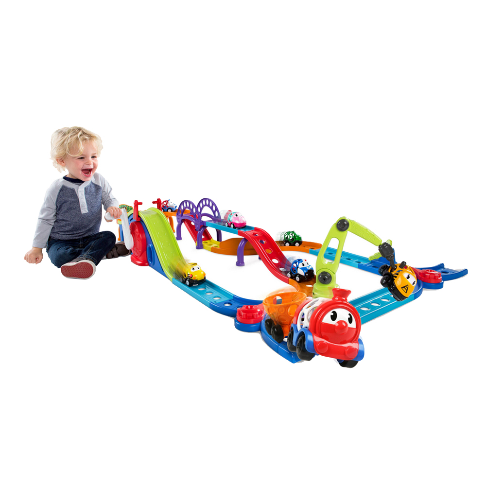 Oball - Go Grippers Grip, Launch & Roll Train