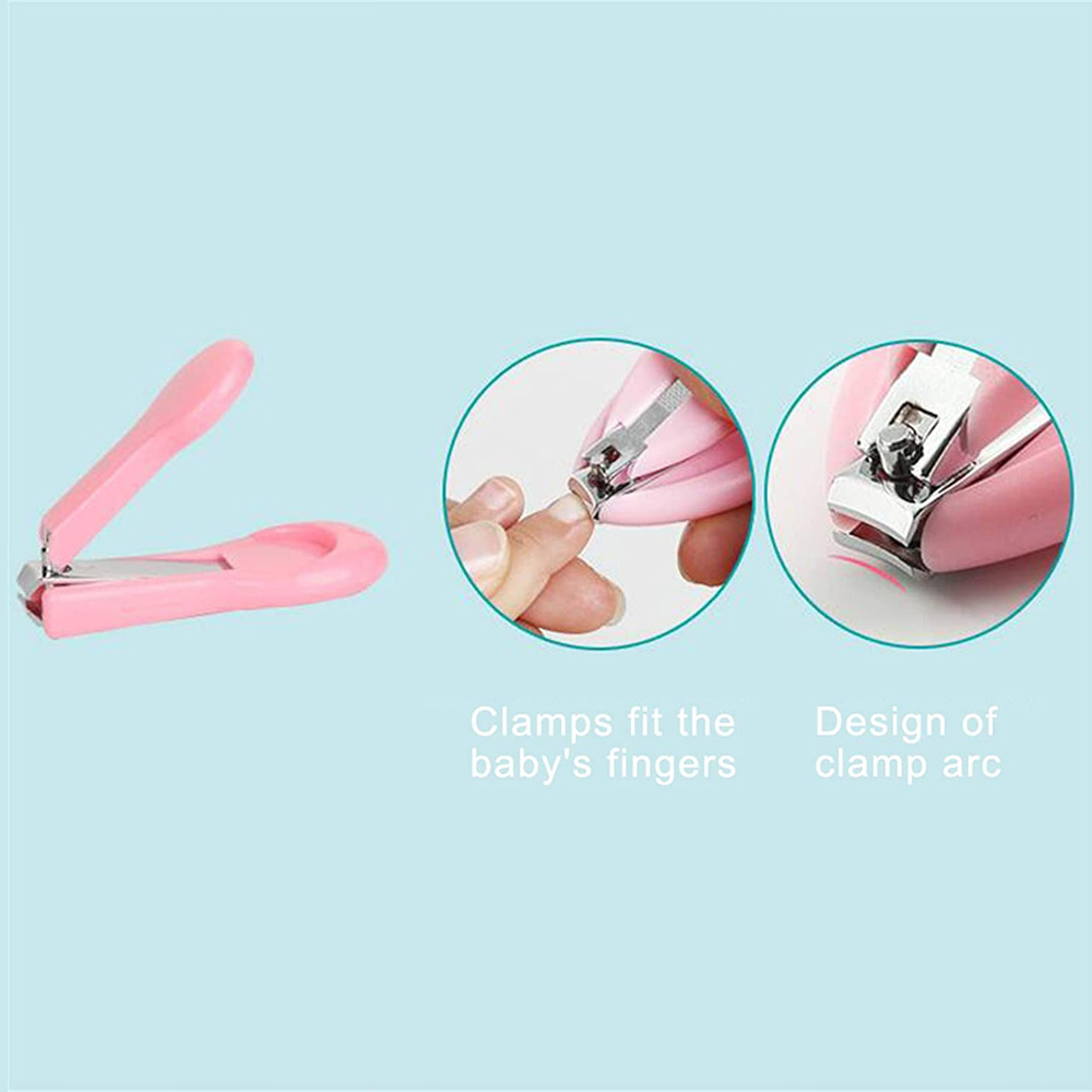 Cherubs - Baby Grooming Kit 8Pcs-Set - Pink