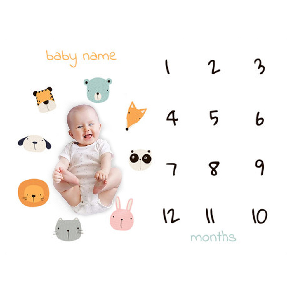 Cherubs - Monthly Milestone Blanket