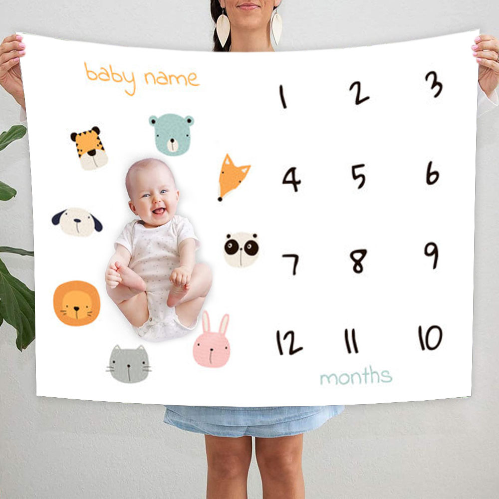 Cherubs - Monthly Milestone Blanket