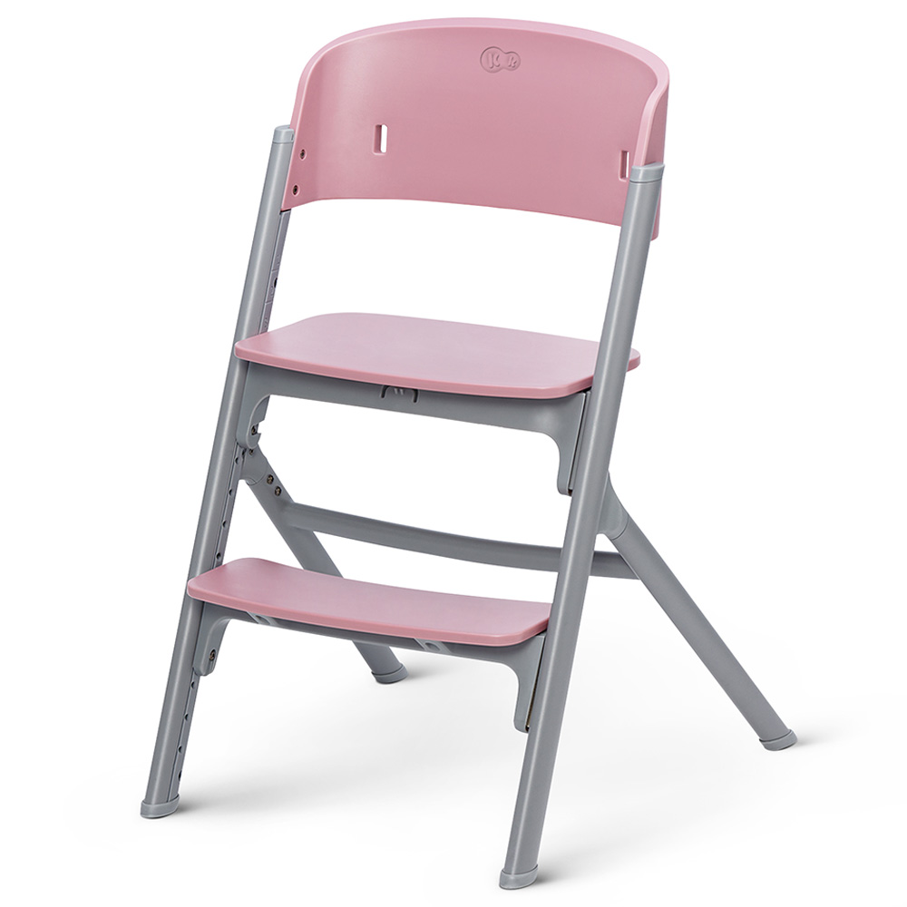 Kinderkraft - Livy 3-in-1 Wooden High Chair Youth Seat 6m-110kg - Aster Pink