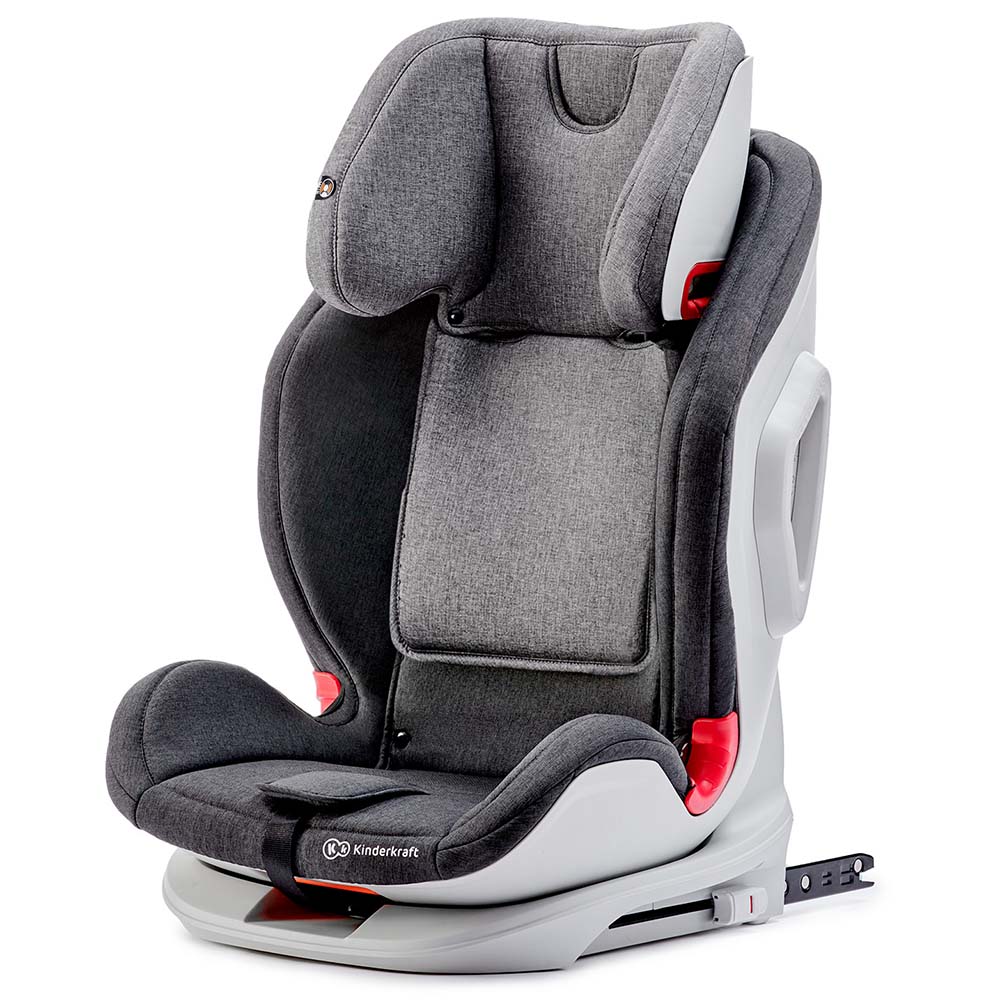 Kinderkraft Oneto3 ISOFIX Car Seat 76-150cm (9-36kg) - Black/Grey