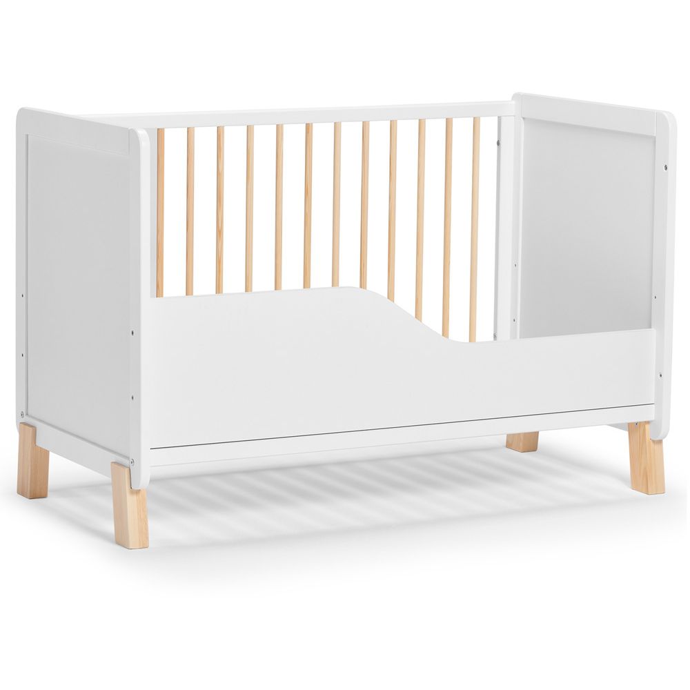 Buy Kinderkraft - Nico 3-in-1 Wooden Baby Cot 0-5Y - White Online