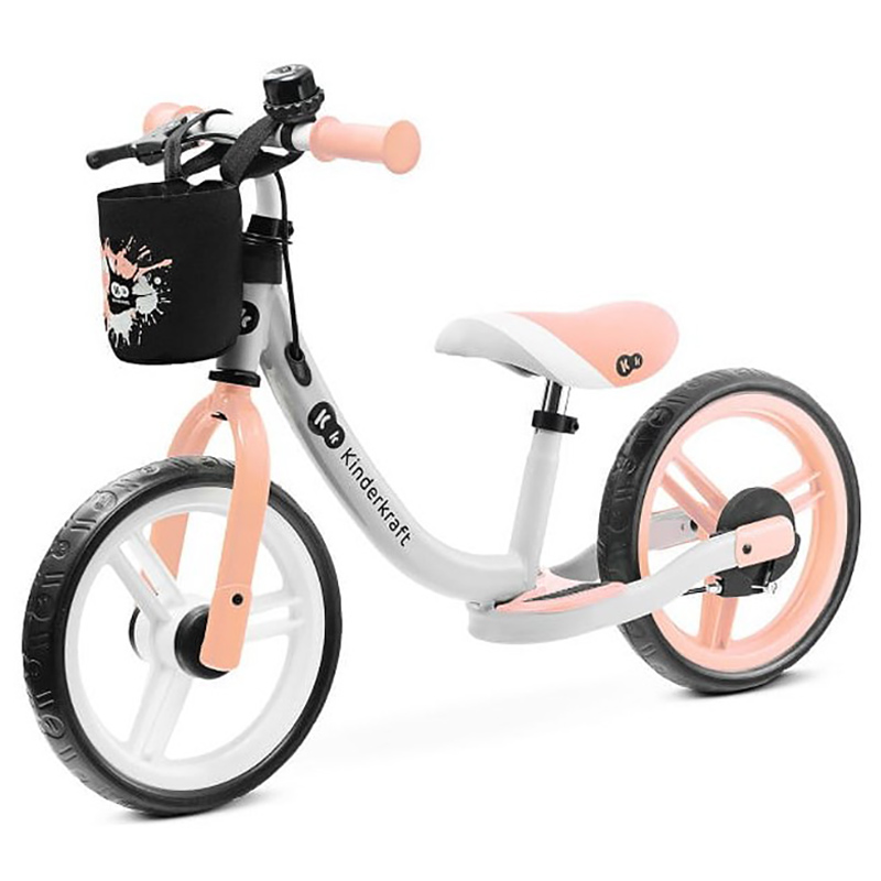 Kinderkraft - Space Balance Bike 2-5Y - Peach Coral