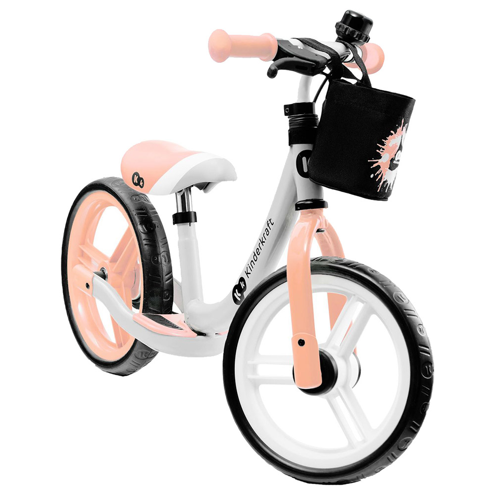 Kinderkraft - Space Balance Bike 2-5Y - Peach Coral