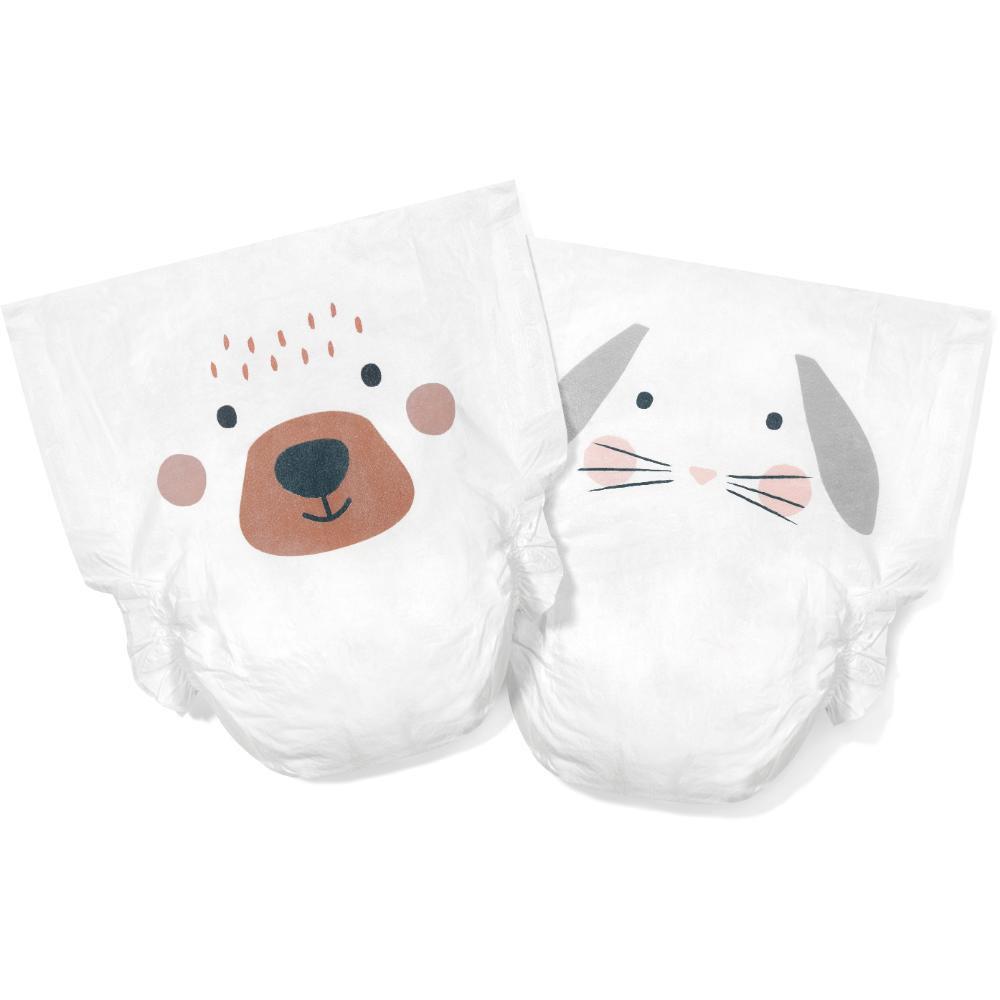 Kit & Kin - Eco Diapers Size 3-6-10kg - 32 Diapers