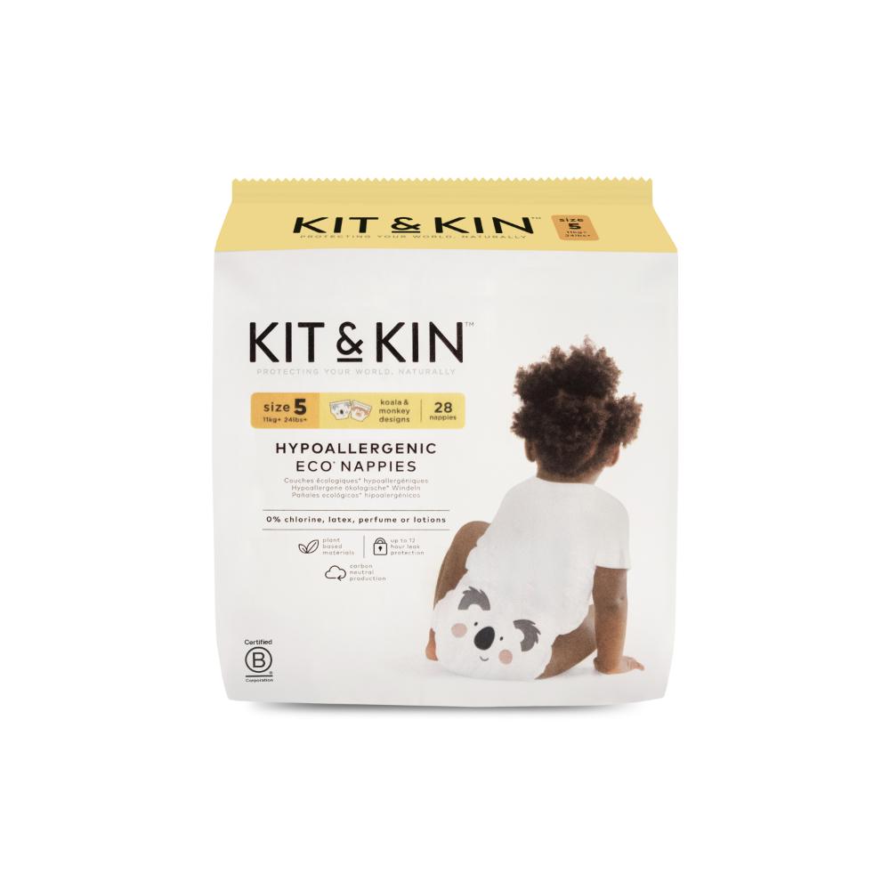 Kit & Kin - Eco Diapers Size 5 11+kg - 28pcs