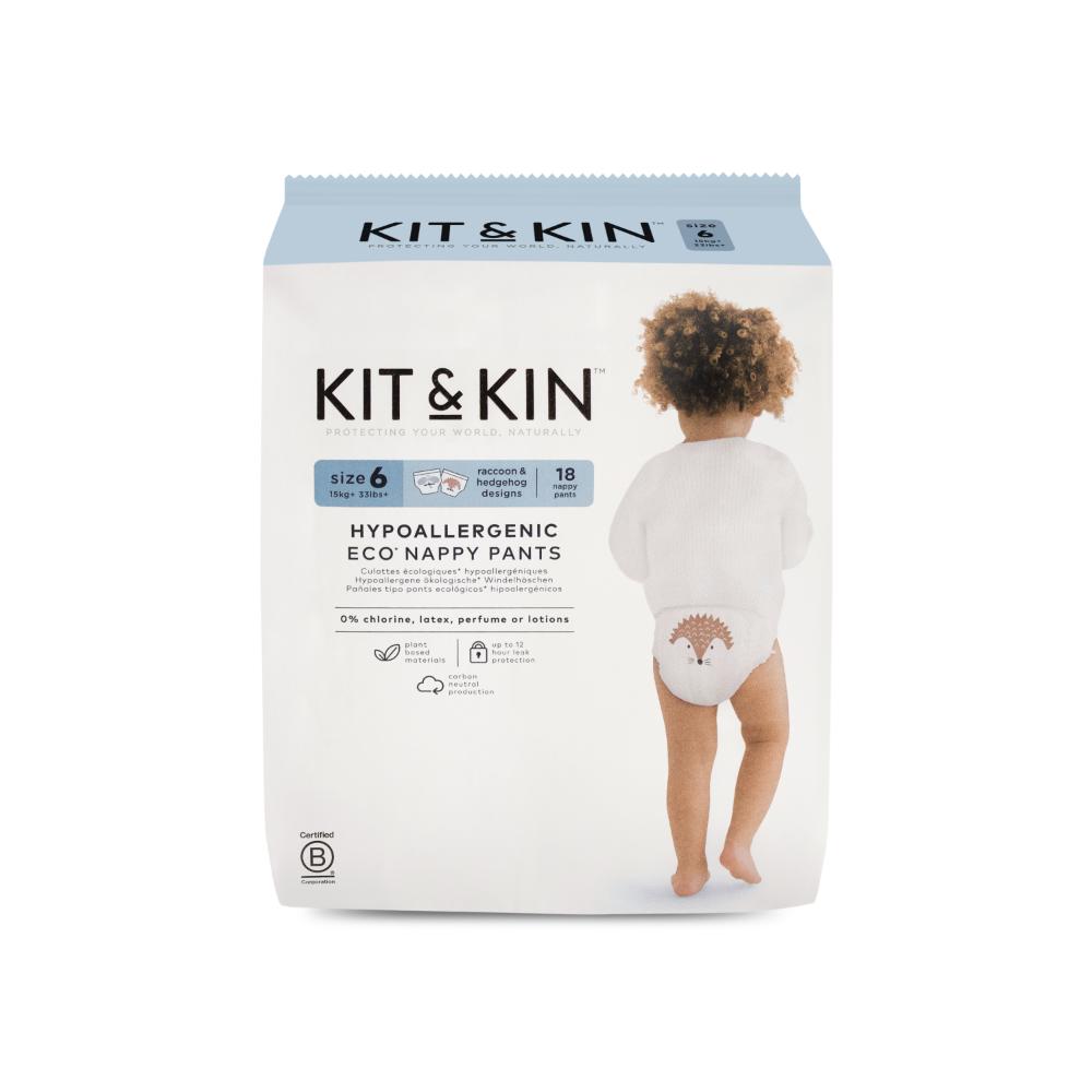Kit & Kin - Eco Pull Up Diaper Size 6 XL 15+kg - 18pcs