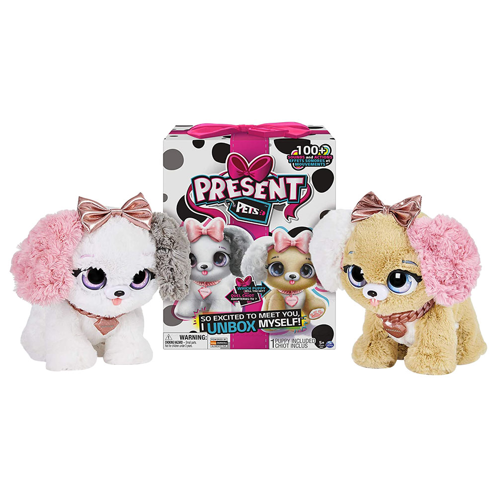 Spin Master - Present Pets Fancy Pups Surprise