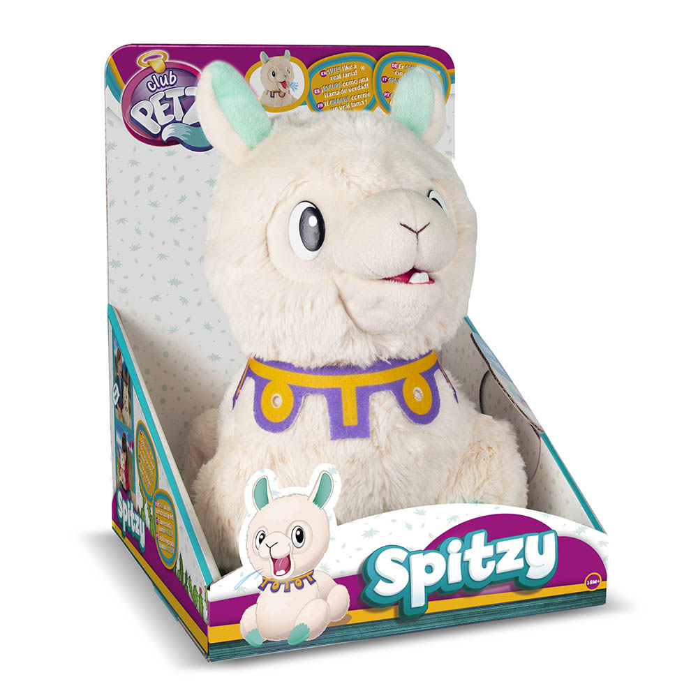 IMC Toys - Spitzy The Funny Llama - White