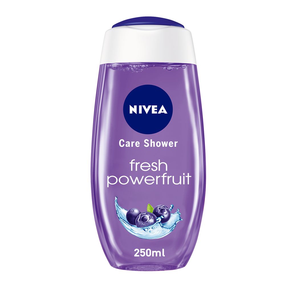 Nivea - Fresh Powerfruit Shower Gel - Blueberry Scent 250ml