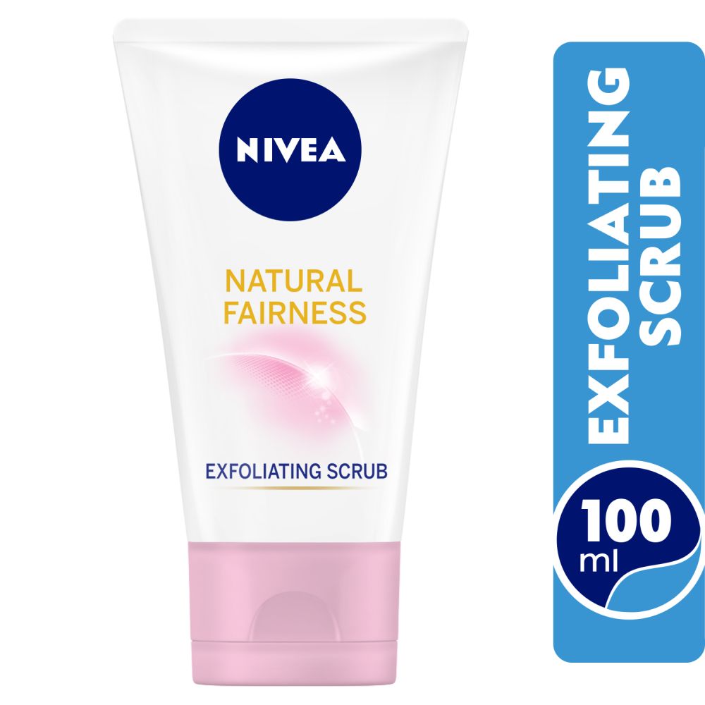 Nivea - Natural Fairness Exfoliating Face Scrub 100ml