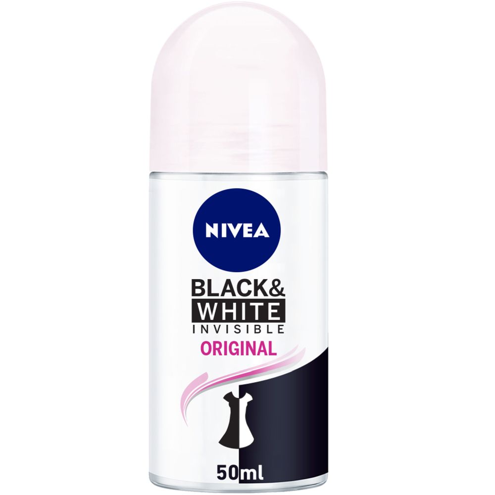 Nivea - Black & White Invisible Original Deo Roll-On 50ml