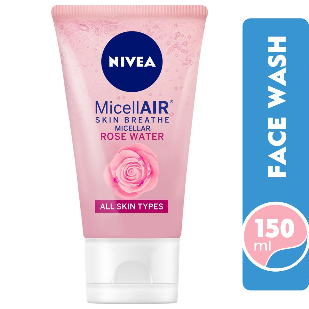 Nivea - Micellar Rose Water Face Wash All Skin Types 150ml