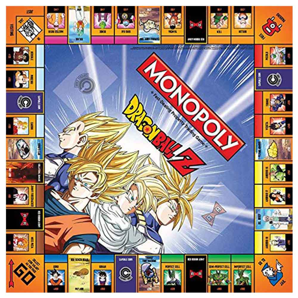 Winning Moves - Monopoly Dragon Ball Z