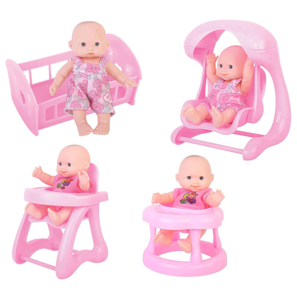 Power Joy - Baby Cayla Minime 12cm - Pink - Assorted 1pc