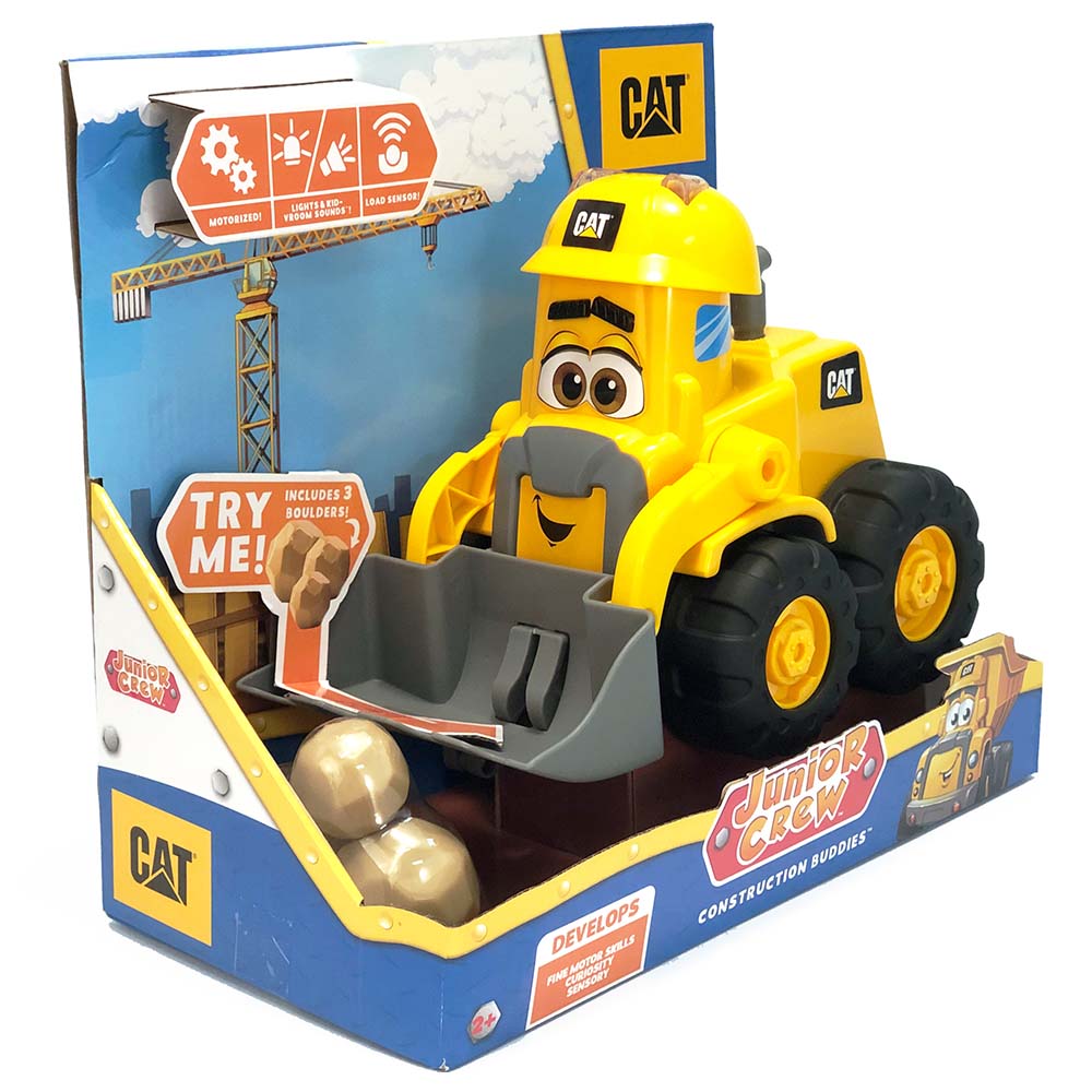 Cat - 10-inch L&S Construction Buddies - Assorted 1pc