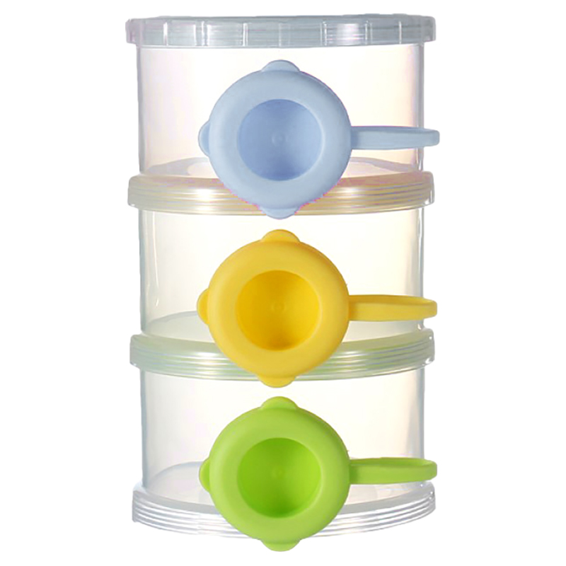 Amchi Baby 3 Layer Side Open Milk Powder Box Blue