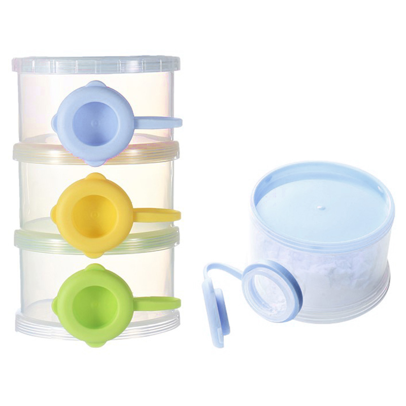 Amchi Baby 3 Layer Side Open Milk Powder Box Blue