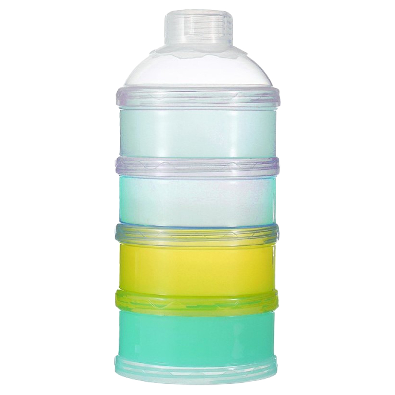 Amchi Baby 4 Layer Portable Milk Powder Box Blue