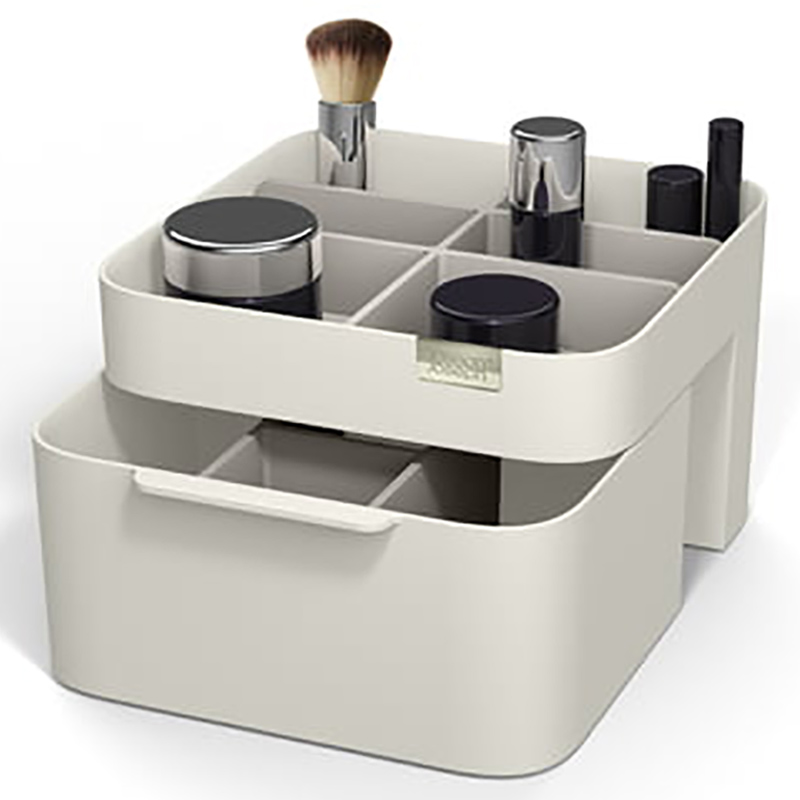 Joseph Joseph - Viva Cosmetic Organiser With Drawer - Shell