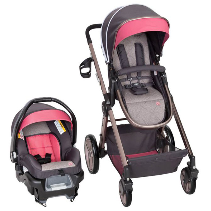 Babytrend - Golite Snap Gear Sprout Travel System - Rose
